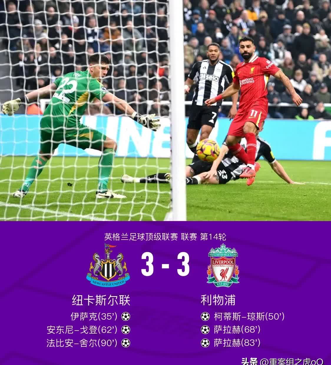 利物浦后防线失误频频，连续两轮未能拿到胜利