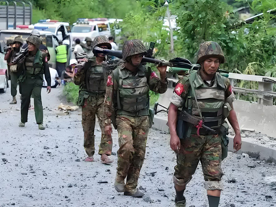 缅甸球队集训备战，力争晋级决赛