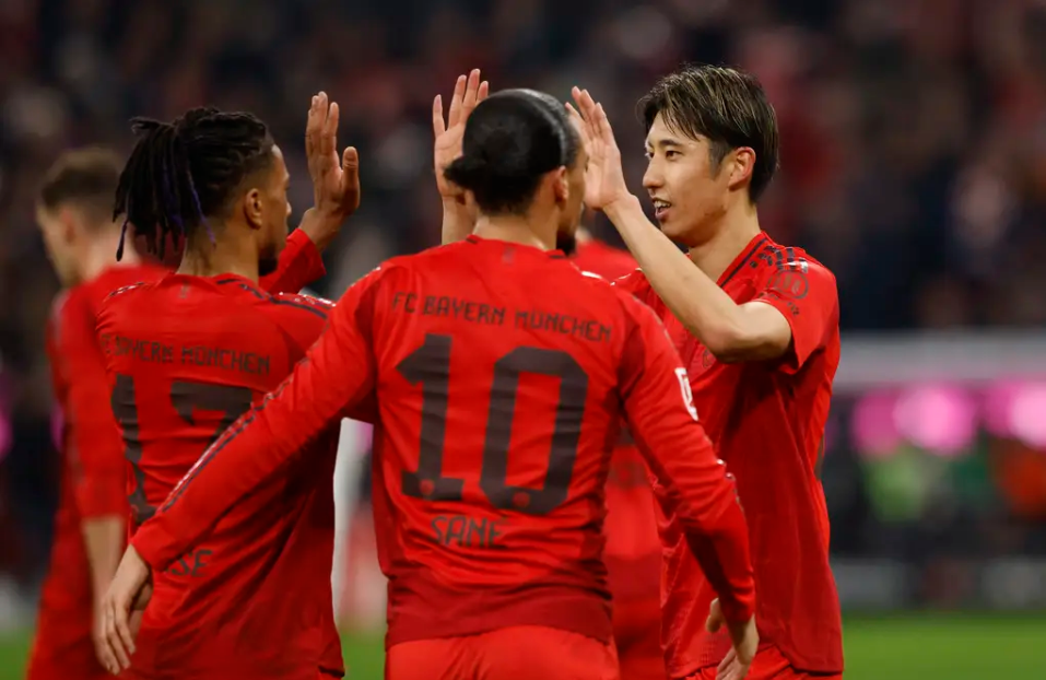 拜仁南锡大胜，完胜对手，气势汹汹